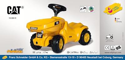 rolly toys rollyMinitrac Dumper CAT
