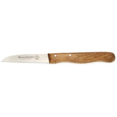 Solinger Messermeister Beukenhouten Aardappelmesje 8 cm RVS