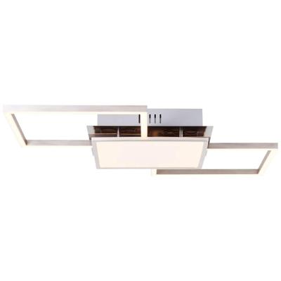 Brilliant PlafondlampZelia 3-vaks 51cm RVS - G99379/68