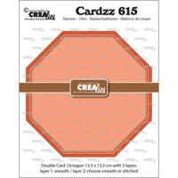 Crealies • cardzz dubbele kaart achthoek - thumbnail