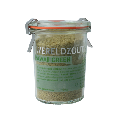Esspo Wereldzout Hawaii Green glas 160 Gram Esspo Wereldzout Hawaii Green glas 160 Gram
