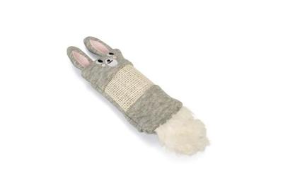 Beeztees Kitten Konijn kattenspeelgoed incl. krinkel