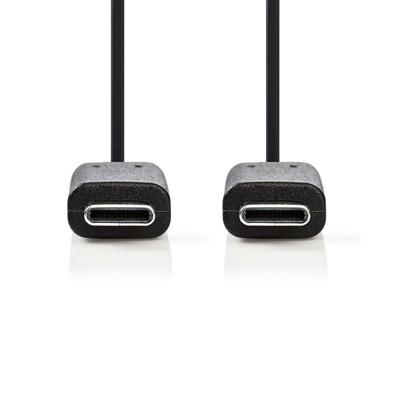 USB 3.1-Kabel (Gen1) | Type-C Male - Type-C Male | 1,0 m | Zwart