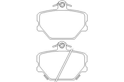 Remblokken set 2199901