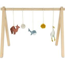Trixie houten babygym kameel, reiger, walvis