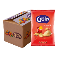 Croky - Naturel Chips - 12x 100g - thumbnail