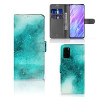 Hoesje Samsung Galaxy S20 Plus Painting Blue - thumbnail
