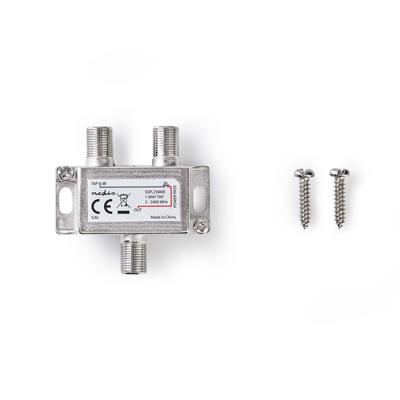 Satelliet Tap F-Splitter | Max. 8 dB demping | 5 - 2400 MHz | 1 Uitgang