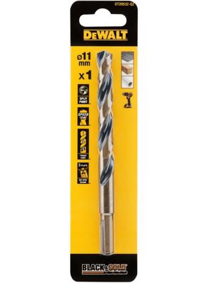 DeWalt Accessoires Black & Gold Metaalboor | 11 mm - DT20532-QZ