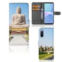 Sony Xperia 10 III | Flip Cover | Boeddha - thumbnail