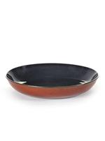 SERAX - Terres de Reves - Pastabord 23,5cm Dark Blue/Rust - thumbnail