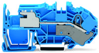 WAGO 2016-7714 Scheidingsklem 12 mm Spanveer Toewijzing: N Blauw 20 stuk(s) - thumbnail