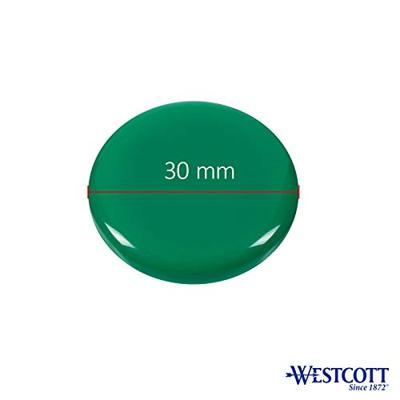 Westcott AC-E10821 Magneet Groen Pak à 10st. Ø 30x8mm, 900g Westcott AC-E10821 Magneet Groen Pak à 10st. Ø 30x8mm, 900g