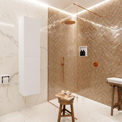 MONDIAZ BEAM Kolomkast - 160cm - 2 deuren - talc PC75341331