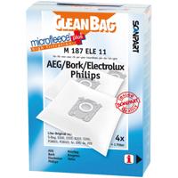 Scanpart m187ele11 microfleece+ s-bag stofzak 4stuks - thumbnail