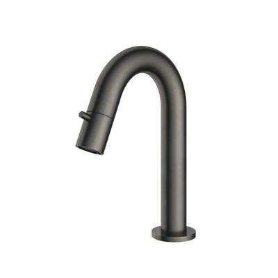 Fonteinkraan Hotbath Dude 1-knop gebogen 19.3 cm Rond Verouderd IJzer Fonteinkraan Hotbath Dude 1-knop gebogen 19.3 cm Rond Verouderd IJzer
