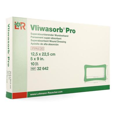 Vliwasorb Pro Verband 12,5x22,5cm 10 32642 Vliwasorb Pro Verband 12,5x22,5cm 10 32642