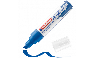 Edding 5000 • acrylmarker breed gentiaanblauw