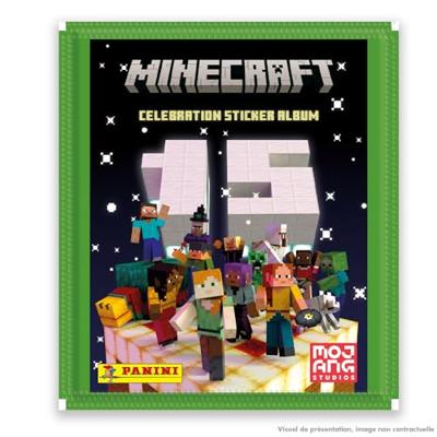 Minecraft Sticker Collection 15th Anniversary Celebration Display (36)