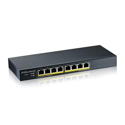 Zyxel GS1900-8HP v3 PoE Managed L2 Gigabit Ethernet (10/100/1000) Power over Ethernet (PoE) Zwart - thumbnail