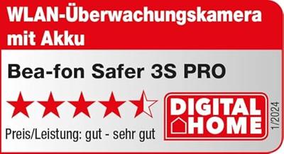 Beafon slimme camera Safer 3S Pro, voor buiten, 3MP Beafon slimme camera Safer 3S Pro, voor buiten, 3MP