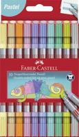 Faber Castell Viltstift Duo - 10 stuks pastel - thumbnail