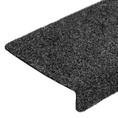 Trapmatten 5 st 65x21x4 cm naaldvilt grijs Trapmatten 5 st 65x21x4 cm naaldvilt grijs