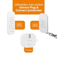 Smartwares SH4-99567 FSK 433 MHz Draadloze wandschakelaar SH4-99567 - thumbnail