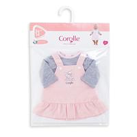 Corolle mon grand poupon - poppenjurk met shirt, 36cm - thumbnail