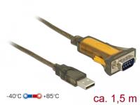 Delock USB 2.0 Adapter [1x USB-A 2.0 stekker - 1x RS232-stekker] 65840 1.5 m - thumbnail