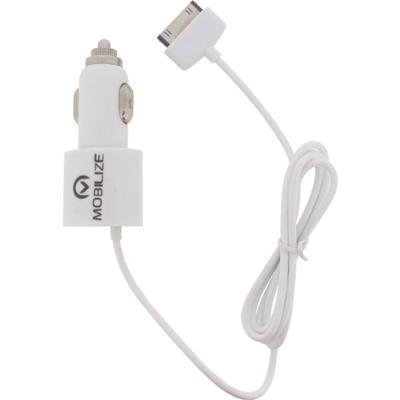 Enzo Mobilize USB autolader 4200mA wit +30-pin kabel 9540110