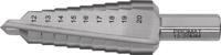 Promat/Tecwerk Getrapte boor | boorbereik 12-20 mm | HSS met rechte groef | snedeaantal 2 tredenaantal 9 - 4000862084 - thumbnail