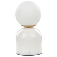 Beliani - KIWI - Tafellamp - Wit - Marmer - thumbnail