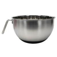 RVS Beslagkom met Greep 24 cm - thumbnail