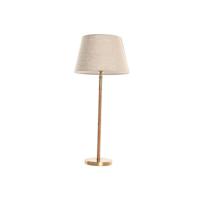 Bureaulamp Home ESPRIT Beige Gouden Natuurlijk 50 W 220 V - thumbnail