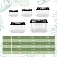 Nobleza Reptielbakje - Kunststof - Maat S - thumbnail