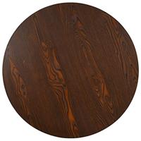 Bistrotafel 80 cm MDF donkerbruin - thumbnail