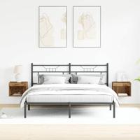 TV-kast 2 pcs Oud hout 40 x 30 x 30 cm Bewerkt hout - thumbnail