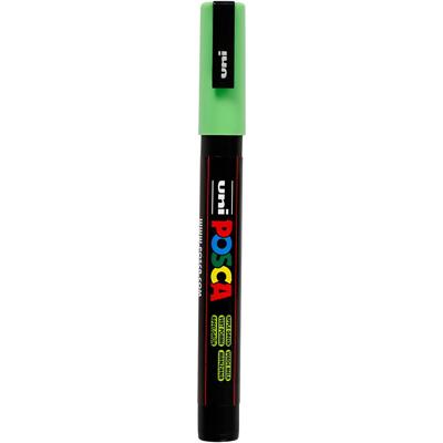 Uni-Posca Posca marker, afm pc-3m, lijndikte 0,9-1,3 mm, fijn, apple green, 1 stuk