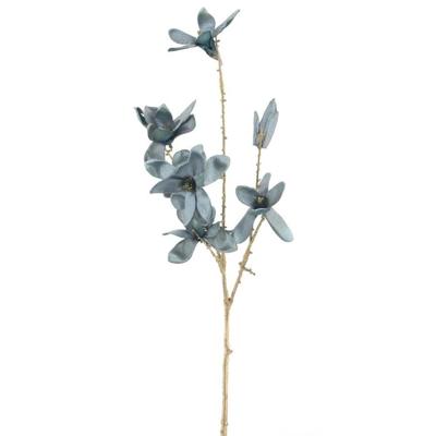 Magnolia spray ardesio groen 74 cm kunstbloem Buitengewoon de Boet - Buitengewoon de boet