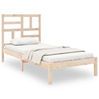 Bedframe massief hout 100x200 cm - thumbnail