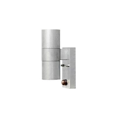 Wandlamp modena Up/Down gegalvaniseerd met bewegingsmelder GU10 fitting 7542-320 Konstsmide