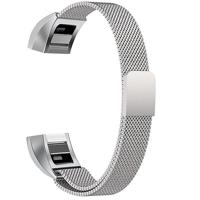 RVS magneet polsband voor FITBIT Alta grootte: klein 130-170mm (zilver) - thumbnail