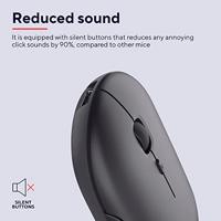 Trust PUCK Muis Bluetooth, Radiografisch Optisch Zwart 4 Toetsen 1600 dpi - thumbnail