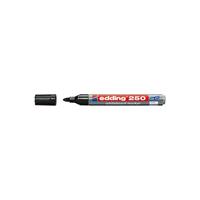 Whiteboardmarker edding 250 rond 1.5-3mm zwart | 10 stuks - thumbnail