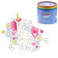 Unicorn Magic 90 stuks Gerecyclede KinderLegpuzzel - thumbnail