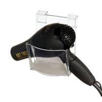 iDesign - Haarverzorging Houder, 12 x 12 x 15 cm, Hangend, Kunststof - - thumbnail