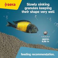 Sera Granugreen Nature 1L Voer voor Cichliden - Rijk aan Spirulina & Spinazie zonder Kunstmatige Toevoegingen - thumbnail