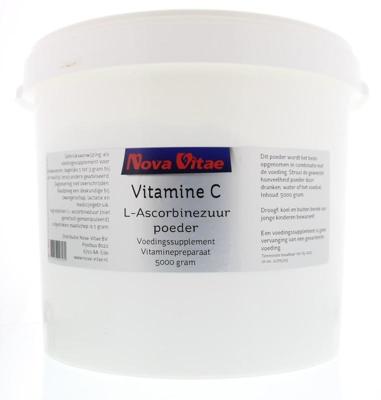 Nova Vitae Vitamine C Ascorbinezuur Poeder 5000gr Nova Vitae Vitamine C Ascorbinezuur Poeder 5000gr