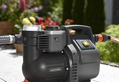 Gardena Pressure Booster Pump 3500/4E - 800W, 4 bar, 3500 l/h, with Dry-Running Protection.